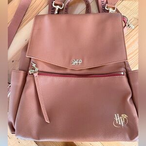 Tan Leather Backpack